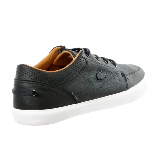 LACOSTE BAYLISS VULC PREMIUM TOP LEATHER SNEAKERS - Picture 3 of 7